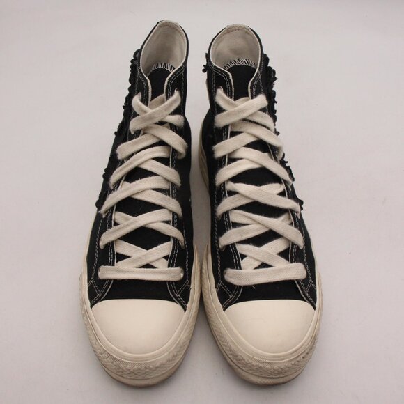 Converse CT All Star Hi Lift 3D Flowers Women's Size 11 Sneakers Black Canvas - Picture 2 of 11
